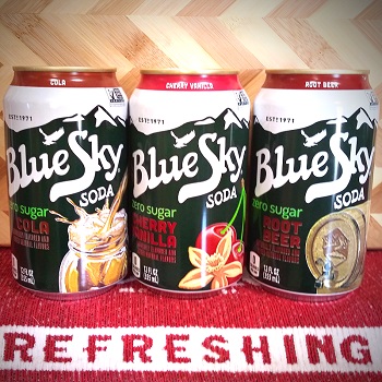 Beat the Diet Blues Blue Sky Soda Pop