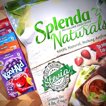 Beat the Diet Blues Kool Aid with Splenda Stevia