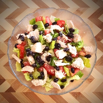 Beat the Diet Blues Spinach Berry Salad